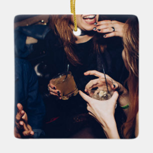 Adorno De Cerámica Personalizable de 2 lados Elegantes Desplazamiento