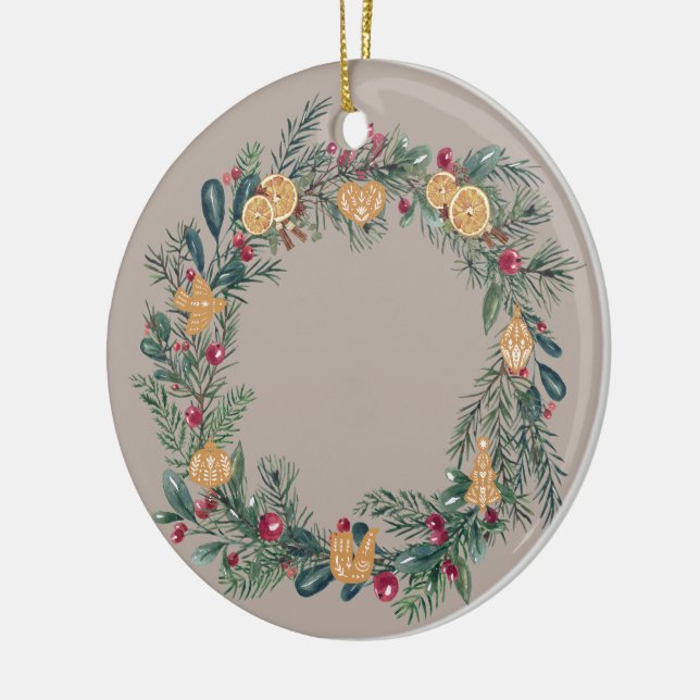 Adorno De Cerámica Personalizable de cerdo de Guinea (Izquierda)