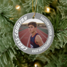 personalizable de dos caras foto a través del camp