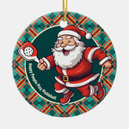 Adorno De Cerámica Personalizable 🎅 Navidades pickleball