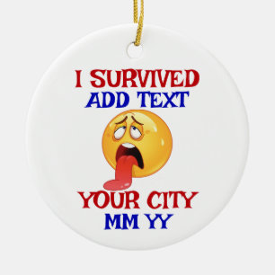 Adorno De Cerámica Personalizable que sobreviví