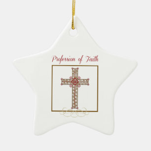 Adorno De Cerámica Personalización, bendiciones de RCIA en profesión