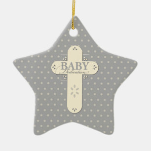 Adorno De Cerámica Personalización, Crema de dedicación para bebés y