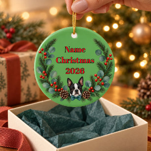 Adorno De Cerámica Personalizado Alegre y Ligeramente Desquiciado