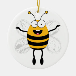 Adorno De Cerámica Personalizado Bee