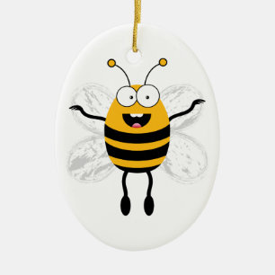 Adorno De Cerámica Personalizado Bee