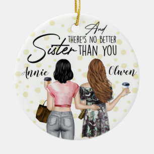 Adorno De Cerámica Personalizado Best Friends