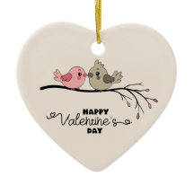 Personalizado cariñoso en la rama Día de San Valen