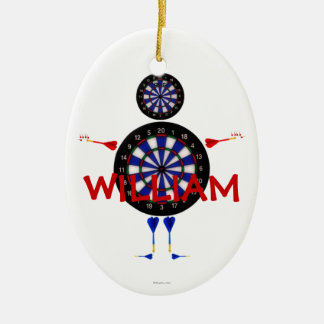 Adorno De Cerámica Personalizado Darts Personalizado