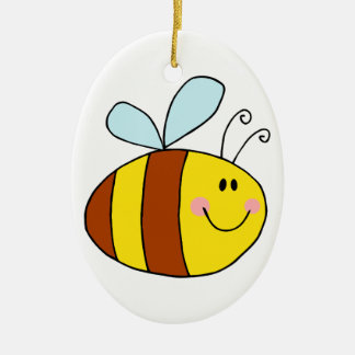 Adorno De Cerámica personalizado de abejas melíferas voladoras