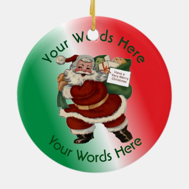 Adorno De Cerámica Personalizado de bomberos (Atrás)