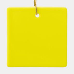 Adorno De Cerámica personalizado de color sólido mínimo simple