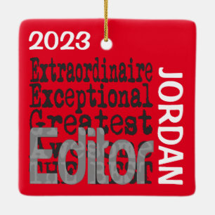 Adorno De Cerámica Personalizado de editor extraordinario