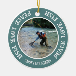 Adorno De Cerámica Personalizado de Fiestas Pesqueras, su foto