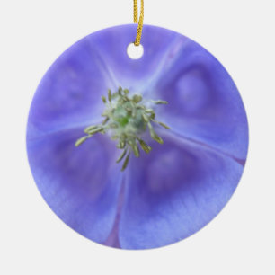 Adorno De Cerámica Personalizado de flores Aquilegia