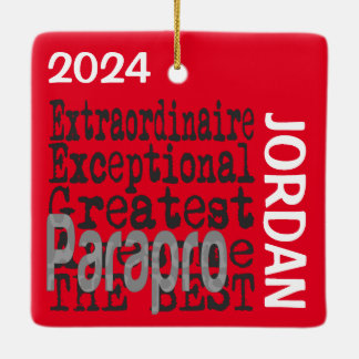 Adorno De Cerámica Personalizado de Parapro Extraordinaire