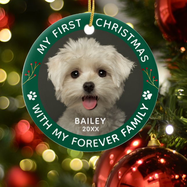 Adorno De Cerámica Personalizado de perro mascota Imagen Paw Imprimir (Subido por el creador)