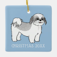 Personalizado de perros de dibujos animados blanco
