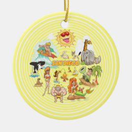 Adorno De Cerámica Personalizado de San Diego