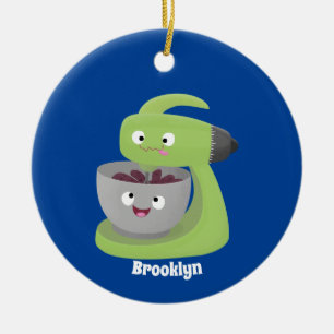 Adorno De Cerámica Personalizado de utensilios de cocina para mezclad