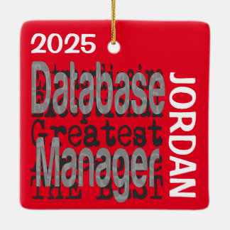 Adorno De Cerámica Personalizado Extraordinaire de Database Manager