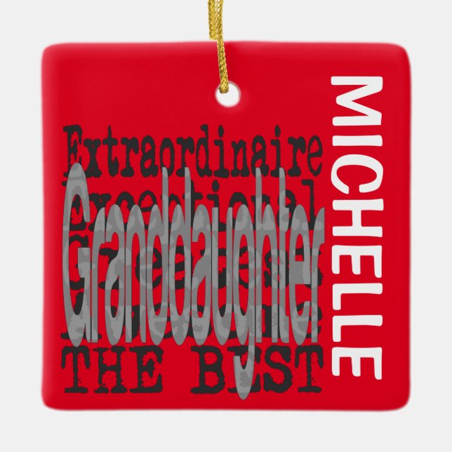 Adorno De Cerámica Personalizado Extraordinaria (Anverso)