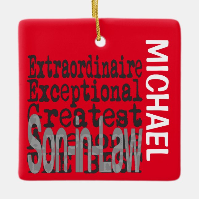 Adorno De Cerámica Personalizado Extraordinaria (Anverso)