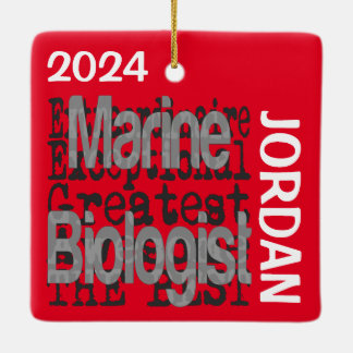 Adorno De Cerámica Personalizado Extraordinaria de Biólogos Marinos