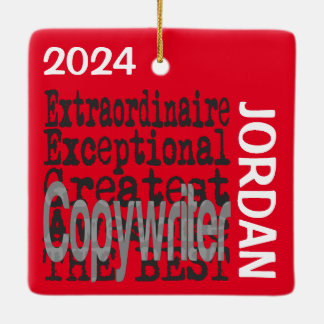 Adorno De Cerámica Personalizado Extraordinaria de Copywriter