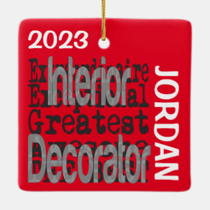 Adorno De Cerámica Personalizado Extraordinaria de Decorador Interior