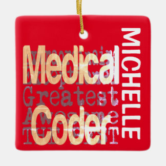 Adorno De Cerámica Personalizado Extraordinario de código médico