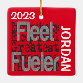 Adorno De Cerámica Personalizado Extraordinario de Combustible de Flo