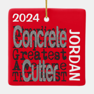 Adorno De Cerámica Personalizado Extraordinario de Cutter de concreto