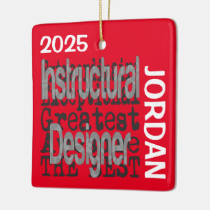 Adorno De Cerámica Personalizado Extraordinario de Diseñador Inestruc