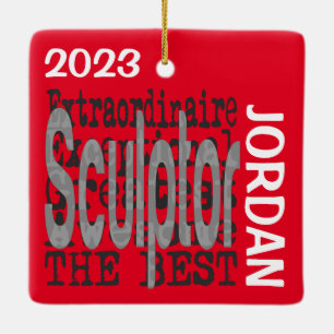 Adorno De Cerámica Personalizado Extraordinario de escultores