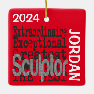 Adorno De Cerámica Personalizado Extraordinario de escultores