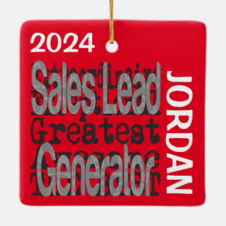 Adorno De Cerámica Personalizado Extraordinario de Generador de Plomo