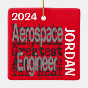Adorno De Cerámica Personalizado Extraordinario de Ingeniería Aeroesp