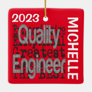 Adorno De Cerámica Personalizado Extraordinario de Ingeniería de Cali