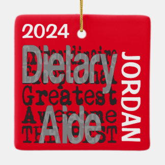 Adorno De Cerámica Personalizado Extraordinario de la dieta