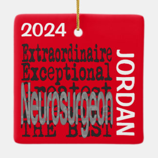 Adorno De Cerámica Personalizado Extraordinario de neurocirujanos