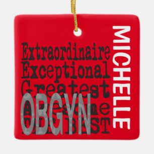 Adorno De Cerámica PERSONALIZADO Extraordinario de OBGYN