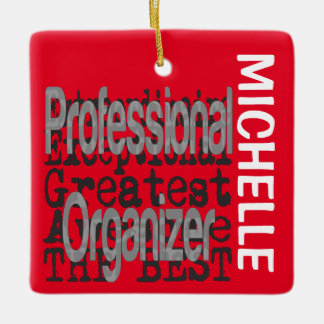Adorno De Cerámica Personalizado Extraordinario de Organizador Profes