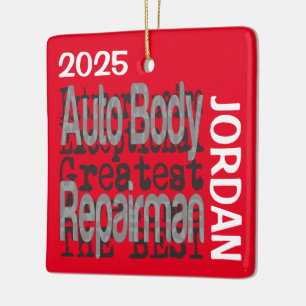 Adorno De Cerámica Personalizado Extraordinario de Reparador automáti