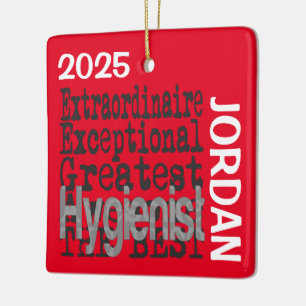 Adorno De Cerámica Personalizado Extraordinario Higienista