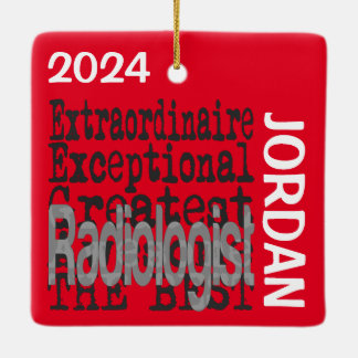 Adorno De Cerámica Personalizado Extraordinario Radiólogo