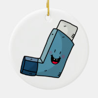 Personalizado feliz para inhaladores de asma