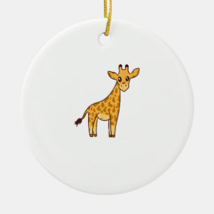 Adorno De Cerámica Personalizado Giraffe I Kids I Toddler Giraffe