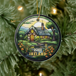 Adorno De Cerámica Personalizado Ireland Souvenir
