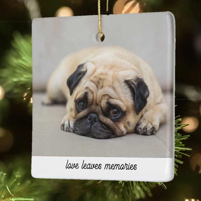 Adorno De Cerámica Personalizado Mascota Memorial Regalo Perro Foto G (Subido por el creador)